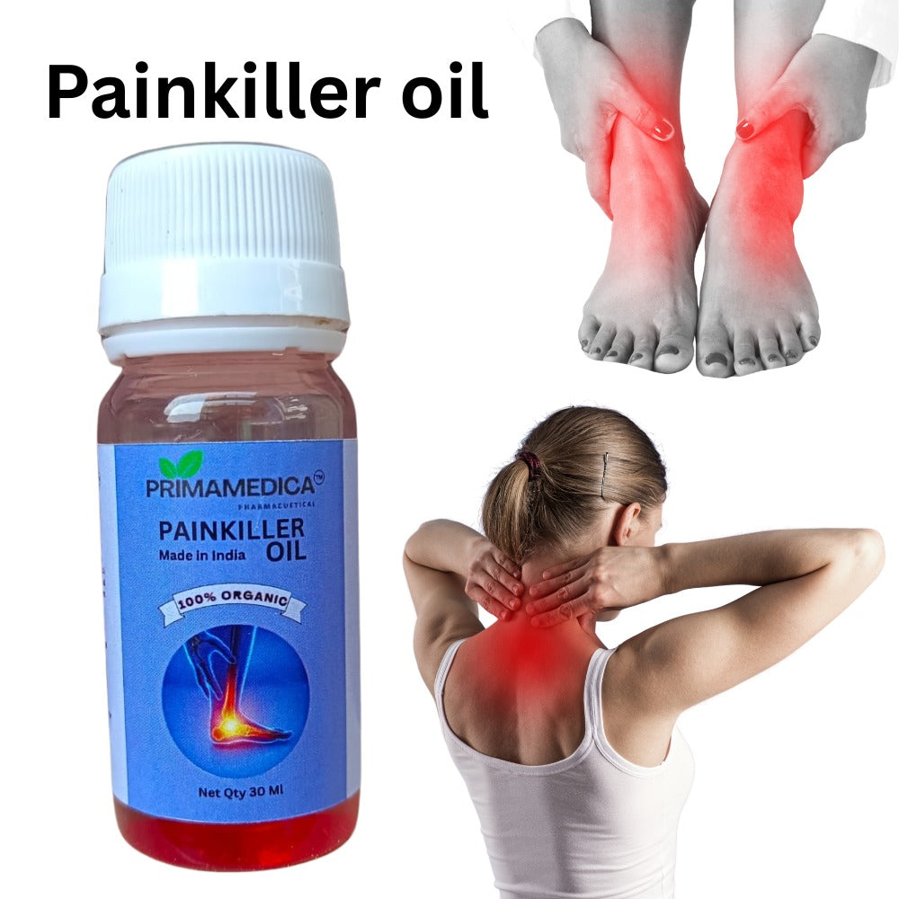 PRIMAMEDICA Painkiller Oil – 100% Organic | Made in India